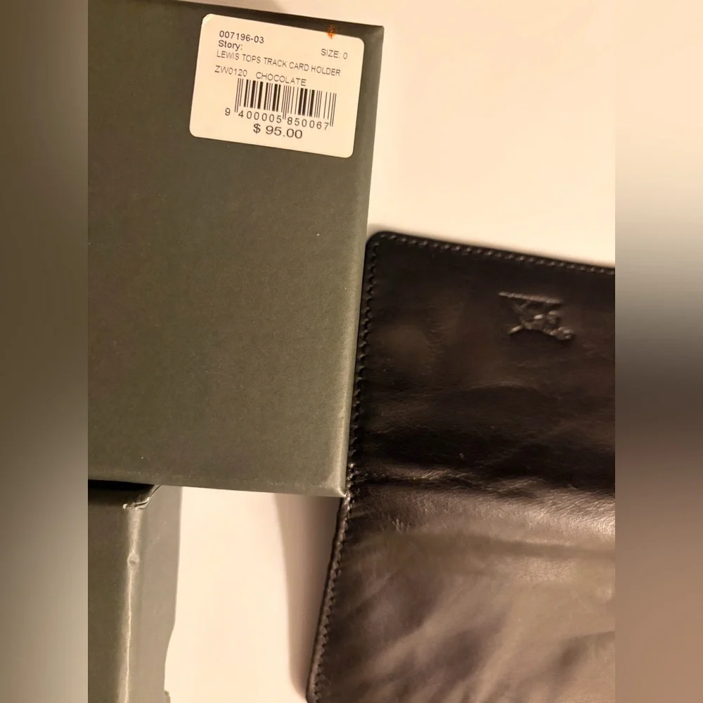 Rodd & Gunn Black Leather Card & Key Holder